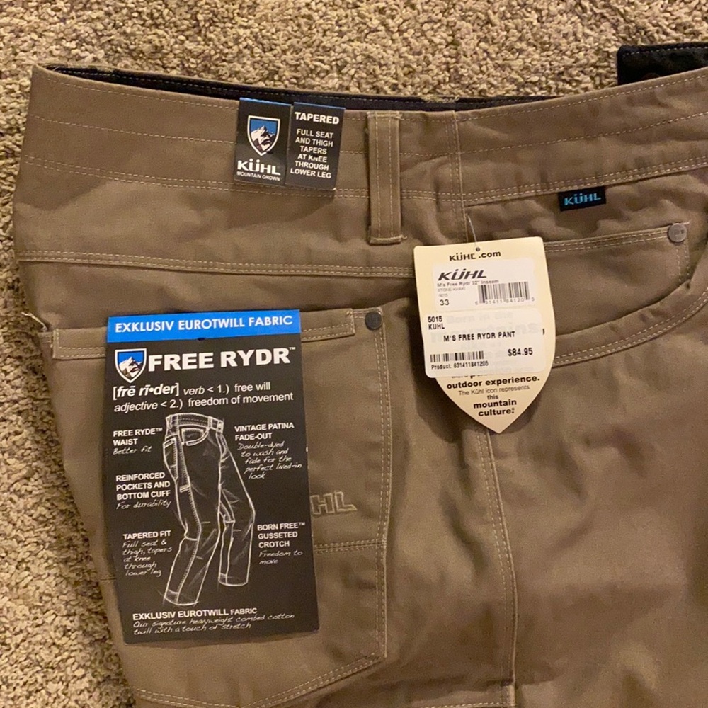 Kugel tapered leg pants